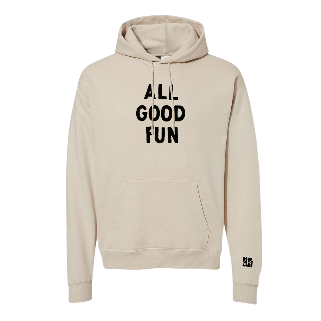 All Good Fun Hoodie - Sand v2
